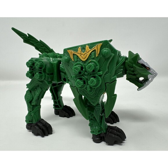 Power Rangers Dino Fury DX Kishiryu TigerLance Megazord BANDAI Ryusoulger Green - Picture 1 of 8
